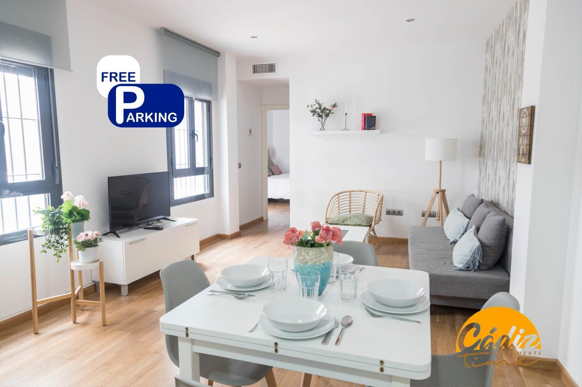 Apartamento Caleta - Free Parking By Cadiz Time Buitenkant foto